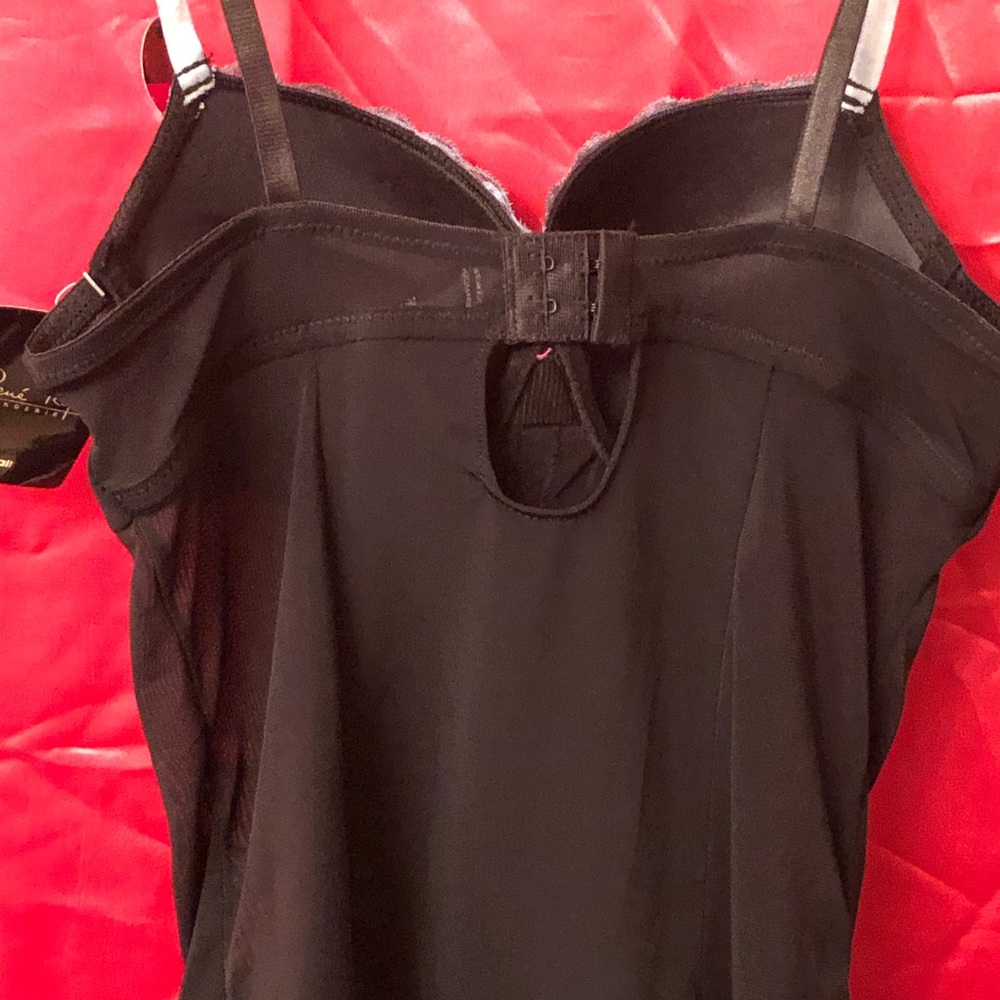 NWT Rene Rofe SEXY 2PC Lingerie Set Black Sz S - Picture 2 of 12